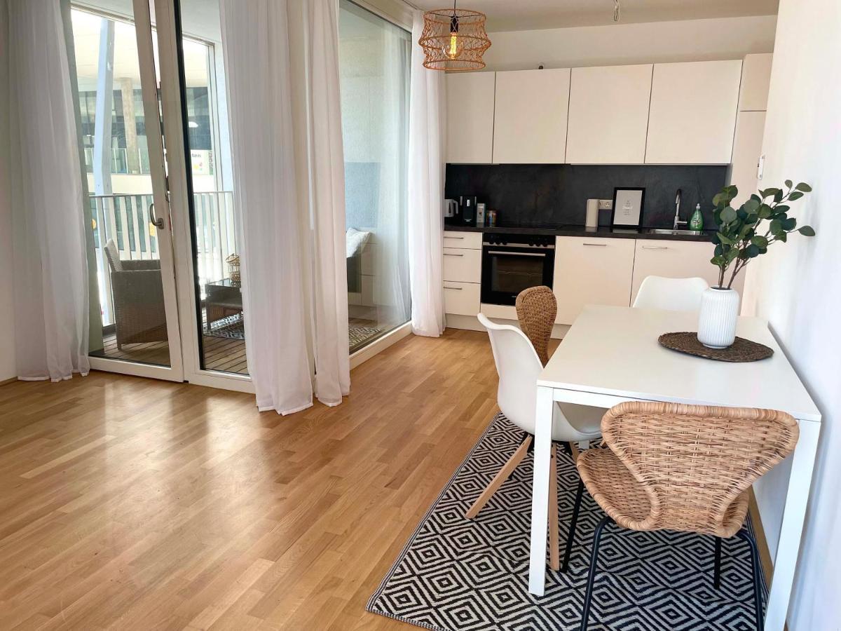 Urban Oasis: Stylische Wohnung Bécs Kültér fotó